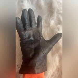 Cole Haan | Women’s Italian Genuine Leather Cashmere Gloves